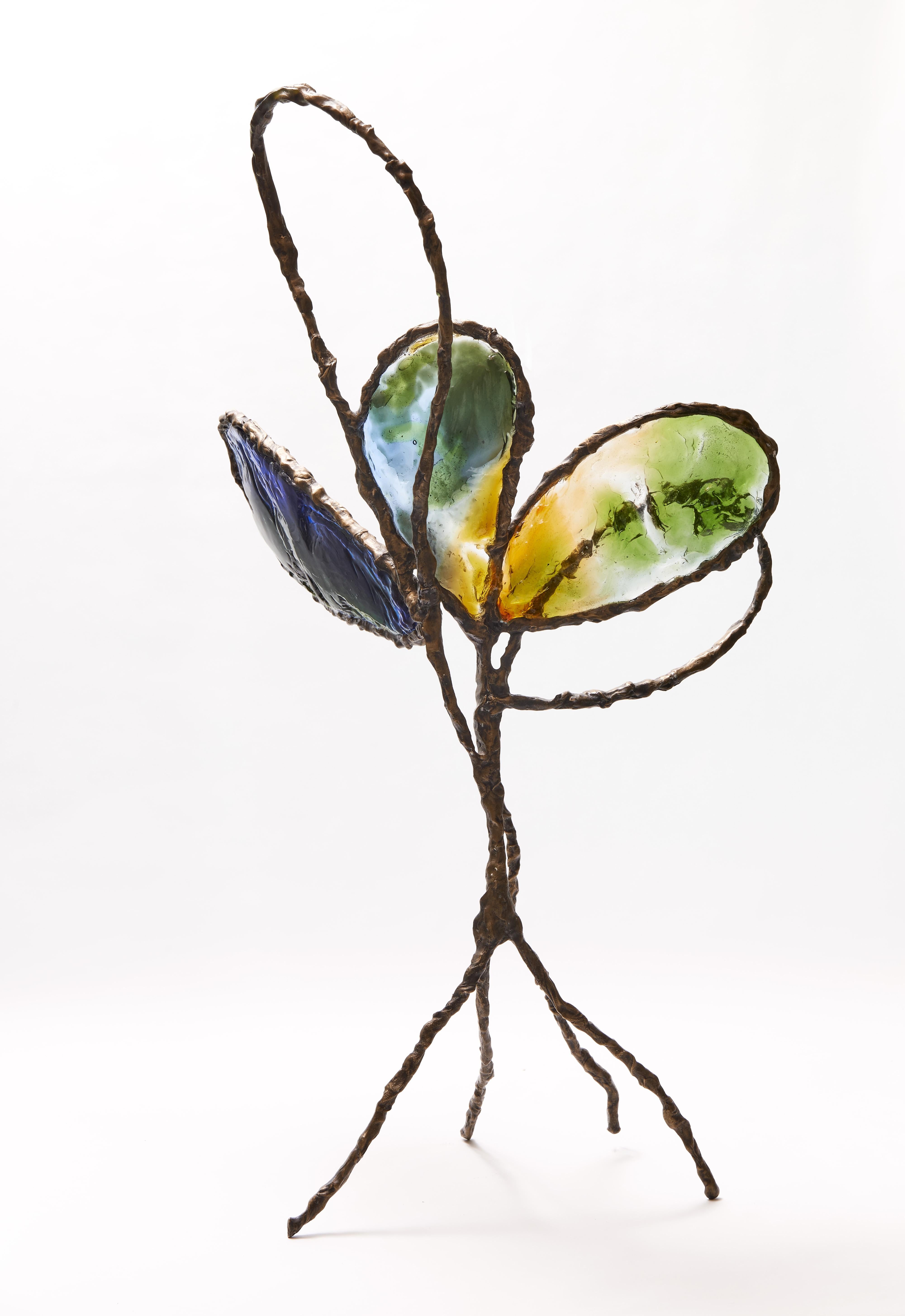 Contemporary Blooming Sculpture I by Emilie Lemardeley For Sale