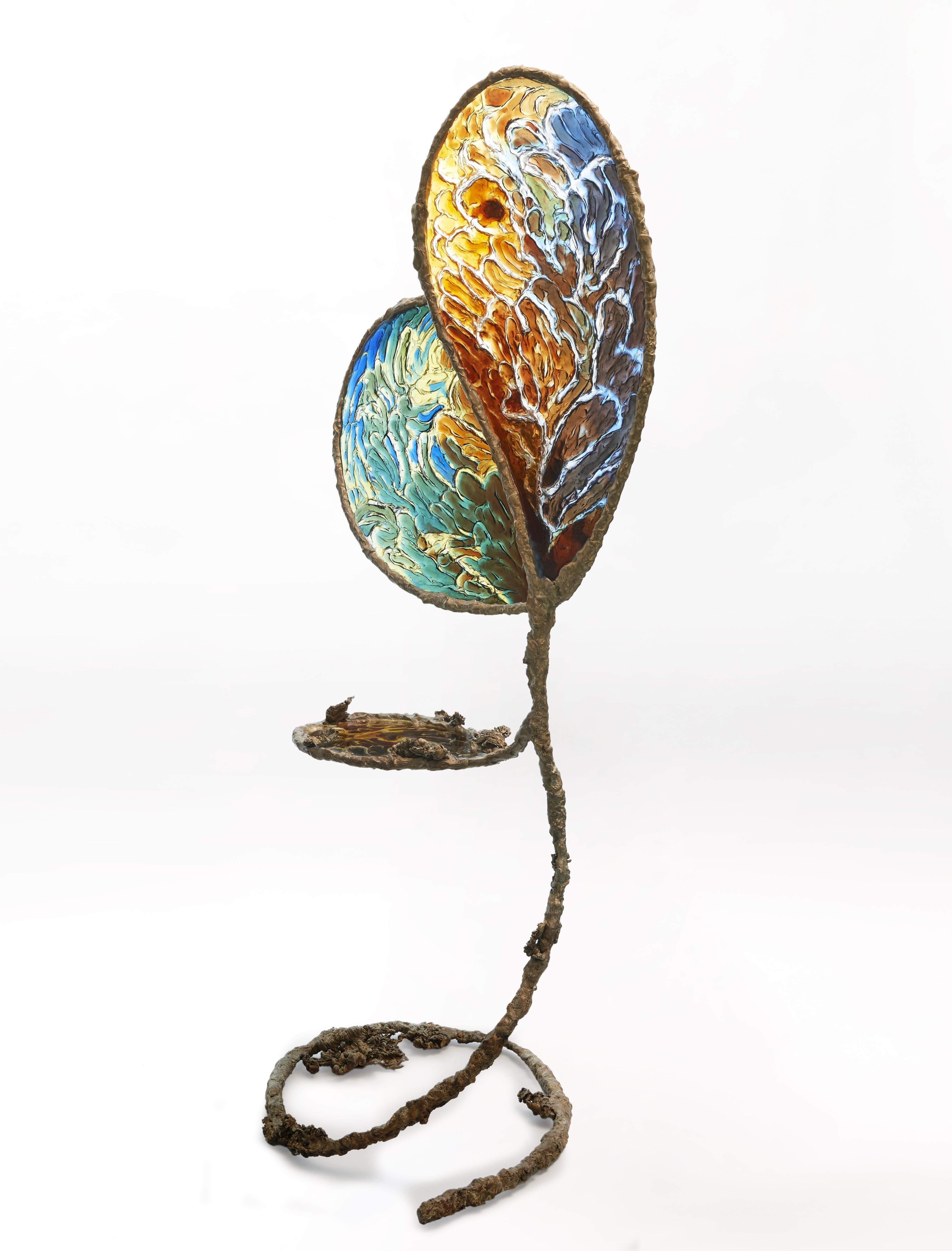 Contemporary Blooming Sculpture III by Emilie Lemardeley For Sale