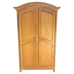 Bloomingdale's Made in Italy 2 Tür Dome Top Kastanie Kleiderschrank Einstellbare Regale