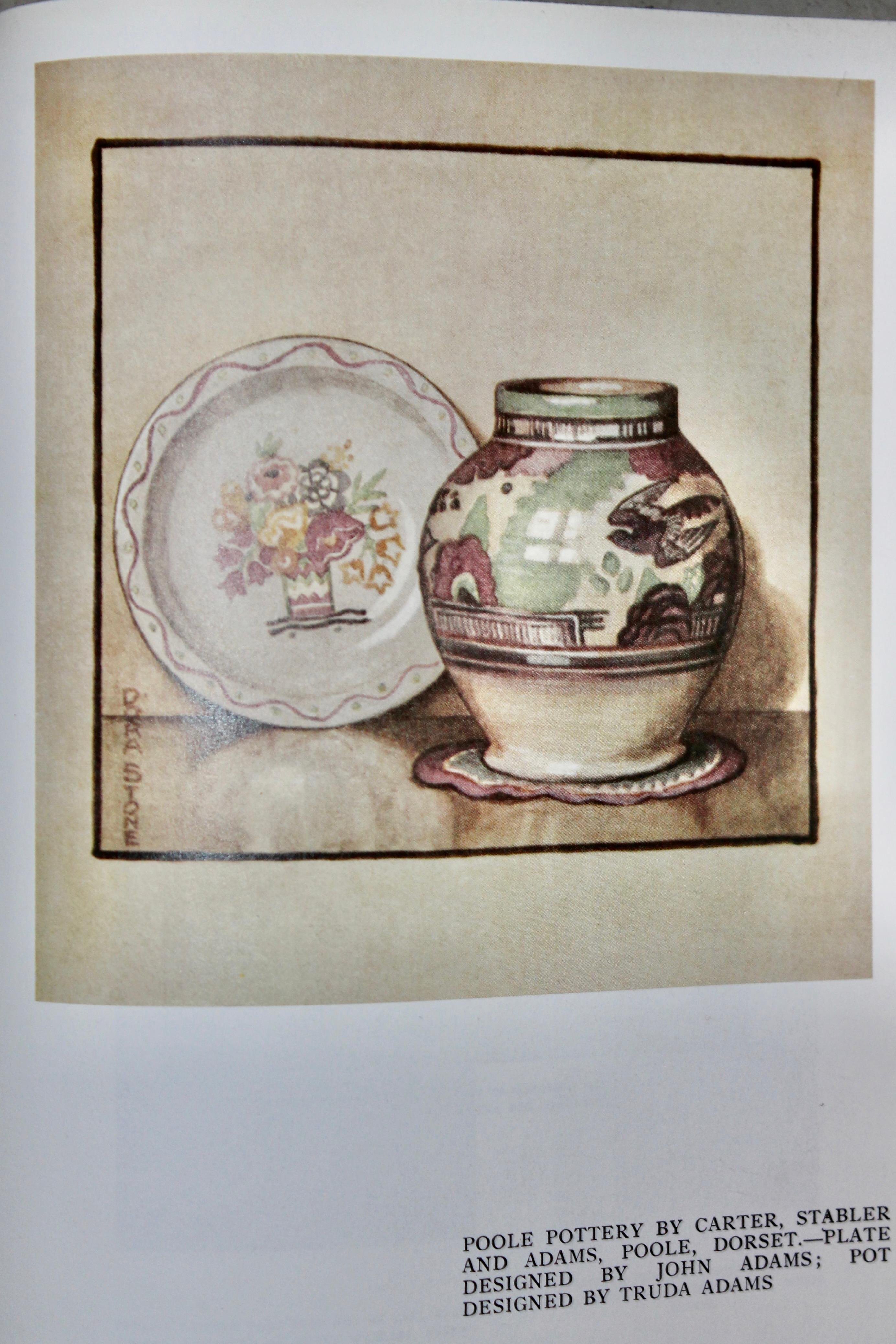 Bloomsbury Taste Art Deco Poole Studio Pottery signed Carter Stabler Adams For Sale 3