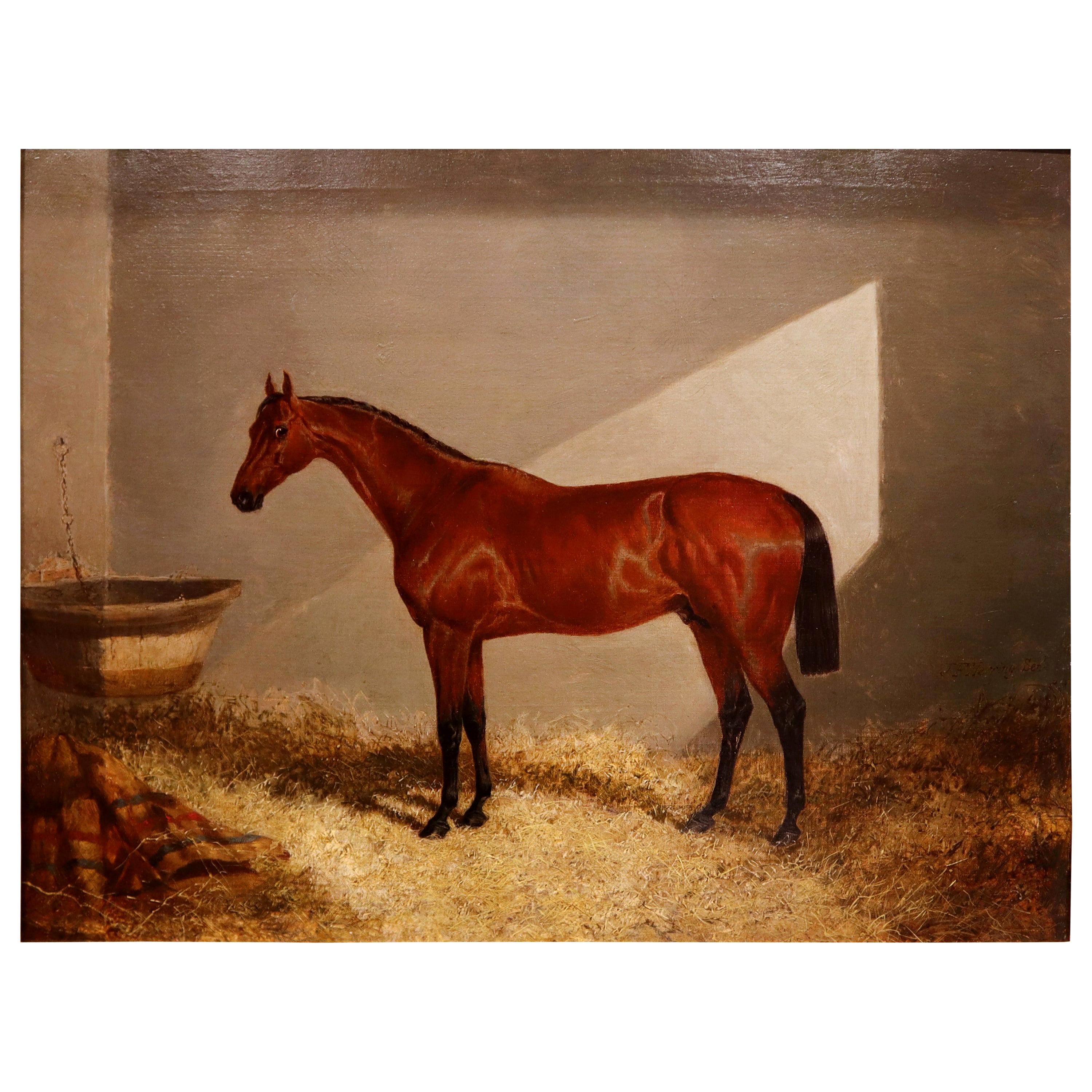 Bloomsbury, Winner of the Derby Oil on Canvas