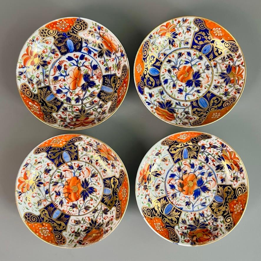 Bloor Derby Tea Service, Witches Pattern Imari, ca 1825 For Sale 2