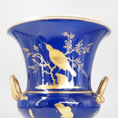Bloor Derby Urn with Gilt Birds and Butterflies, c.1825