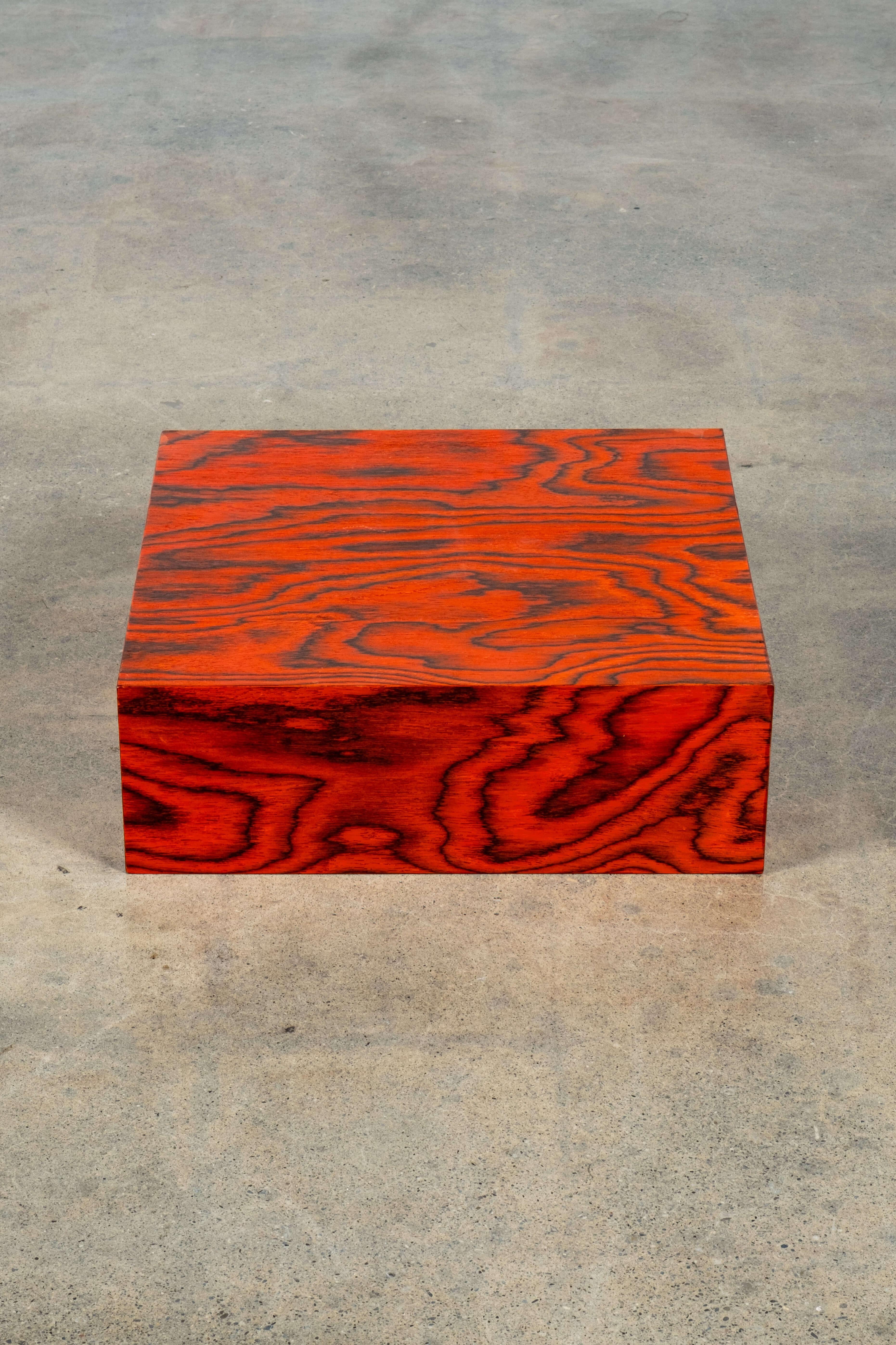 'Bloque 5', Modular Cube Featuring Original 1980s Ettore Sottsass Veneer For Sale 3