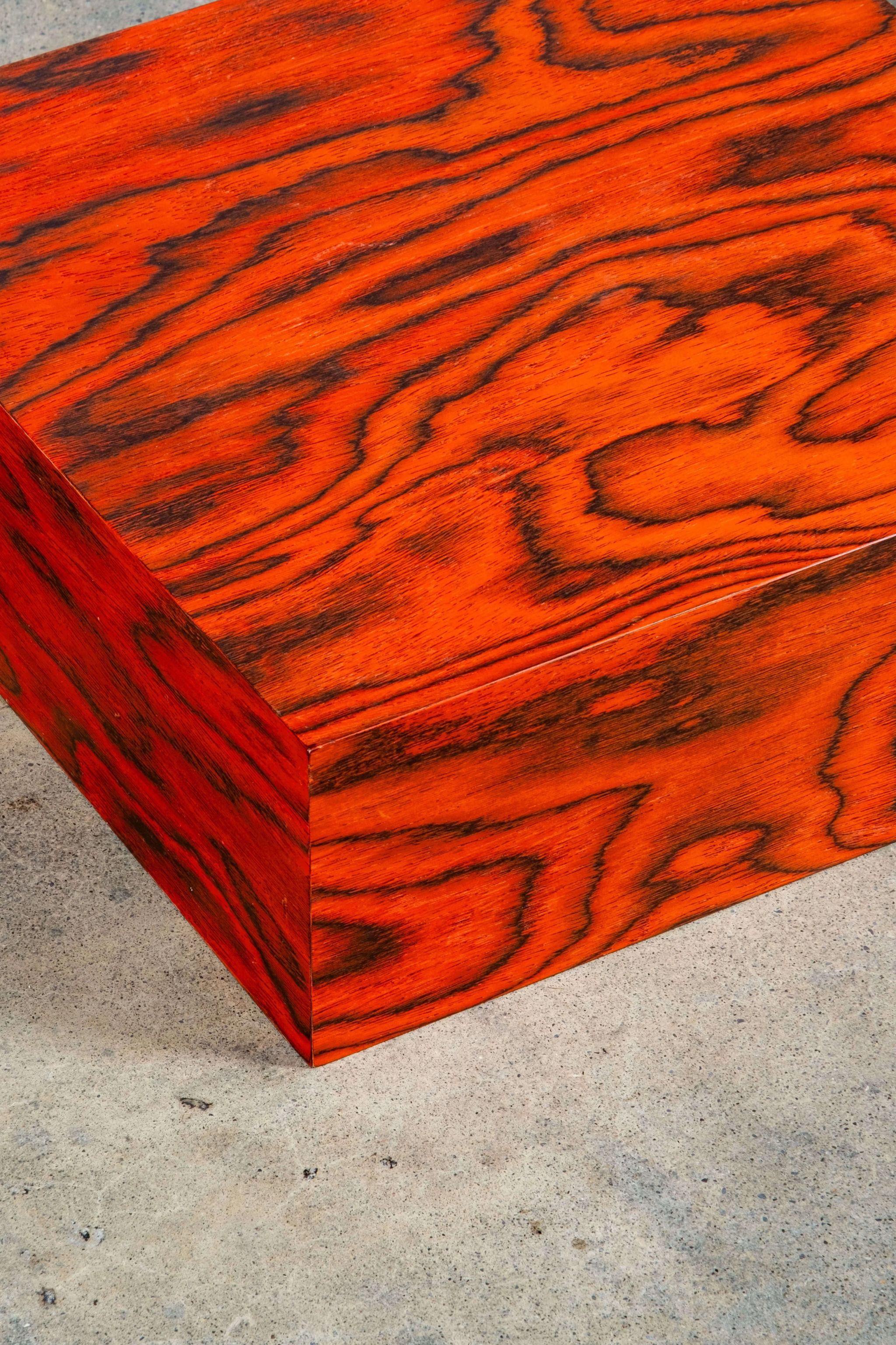 BLOQUE 5, Pedestal with Ettore Sottsass Veneer by Bonne Choice For Sale 5