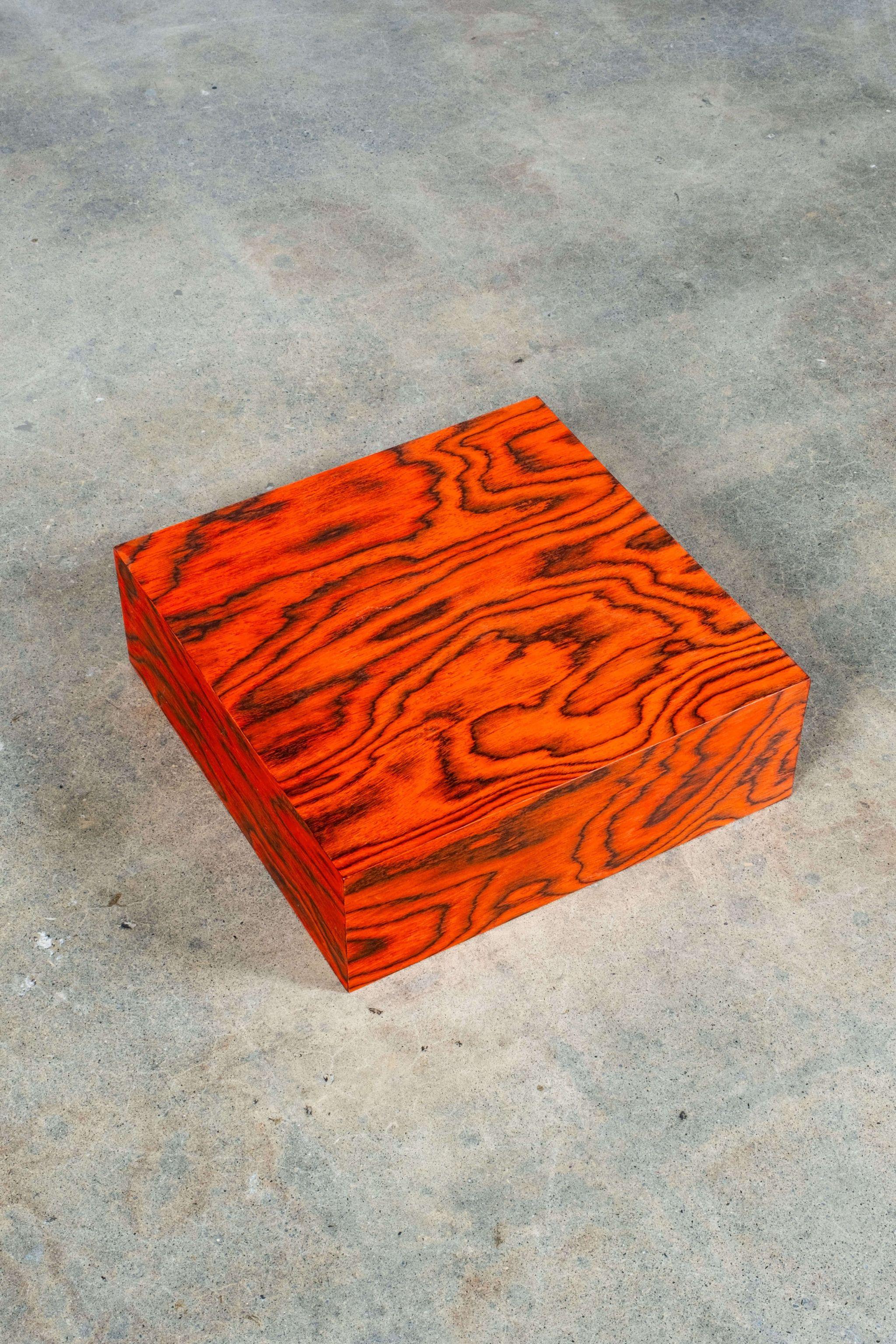 BLOQUE 5, Pedestal with Ettore Sottsass Veneer by Bonne Choice For Sale 6