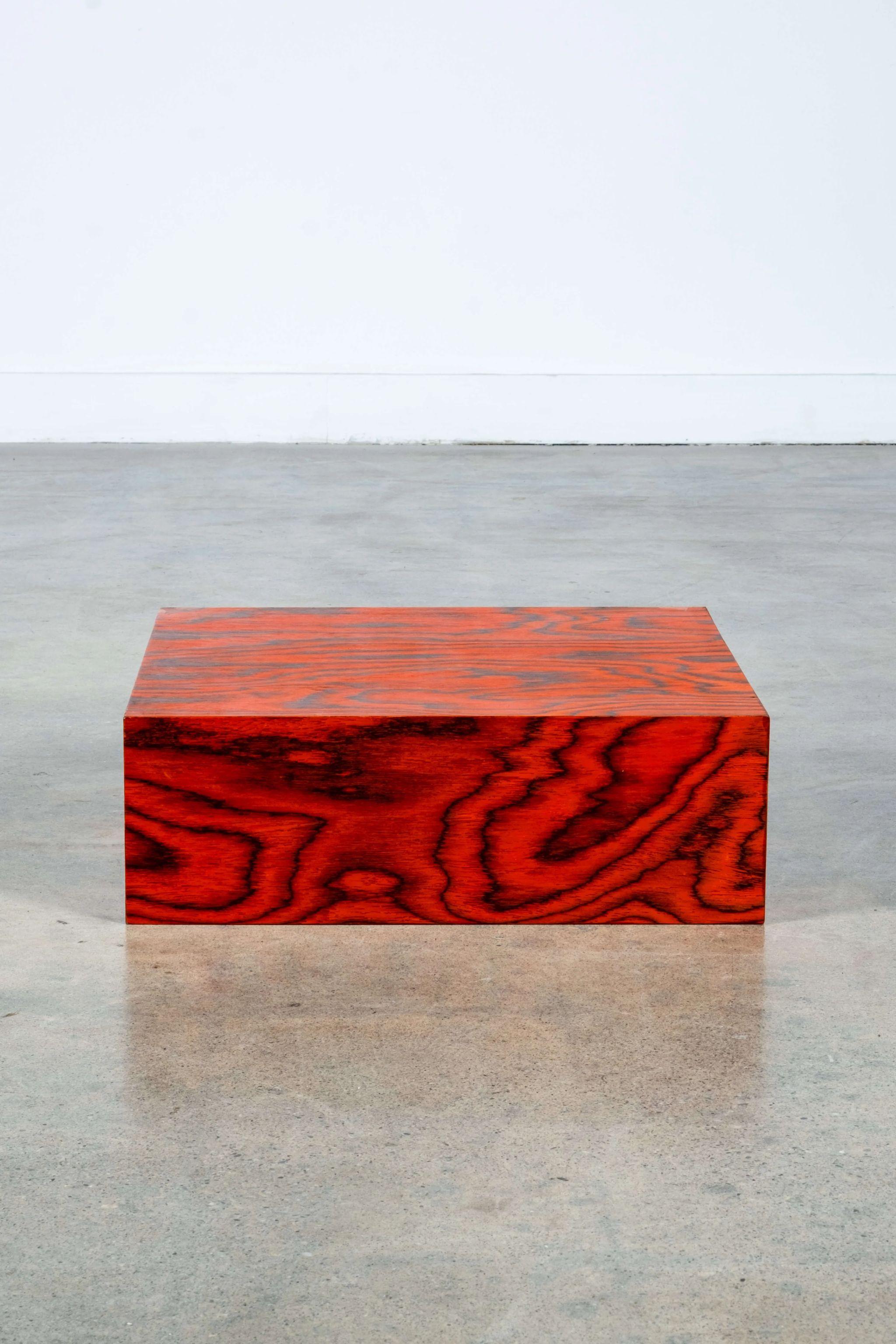BLOQUE 5, Pedestal with Ettore Sottsass Veneer by Bonne Choice For Sale 7