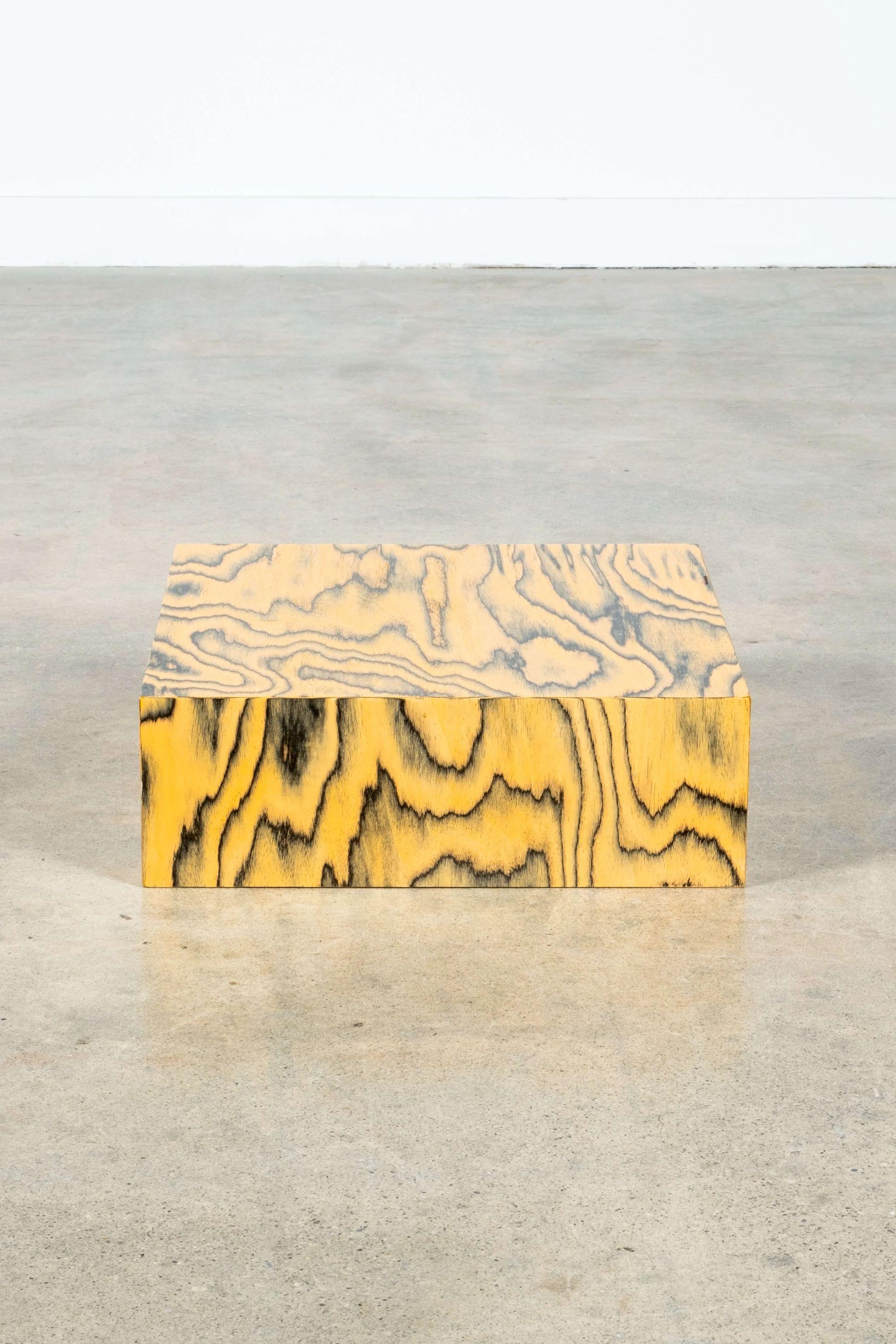 BLOQUE 5, Pedestal with Ettore Sottsass Veneer by Bonne Choice In New Condition For Sale In Toronto, ON