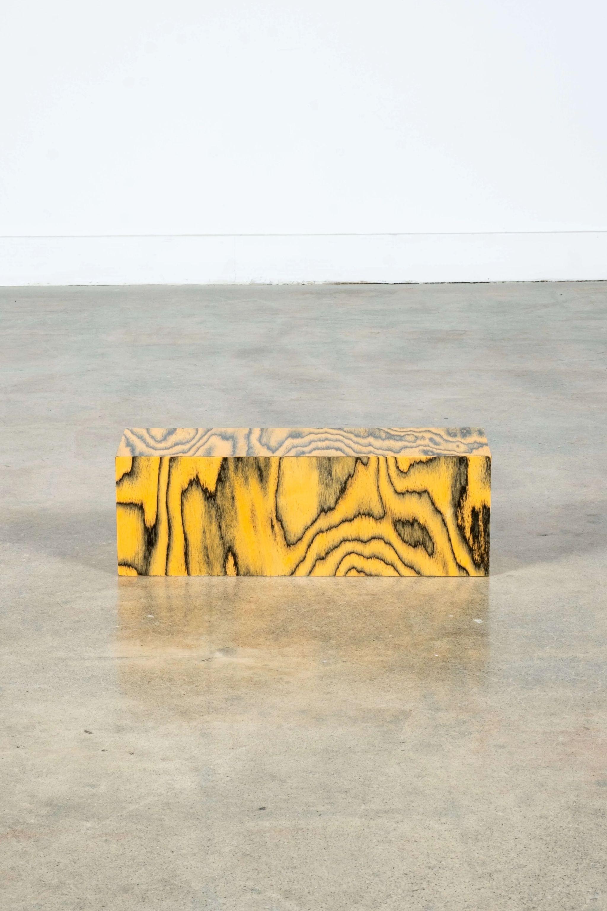 Contemporary BLOQUE 7, Pedestal with Ettore Sottsass Veneer by Bonne Choice For Sale