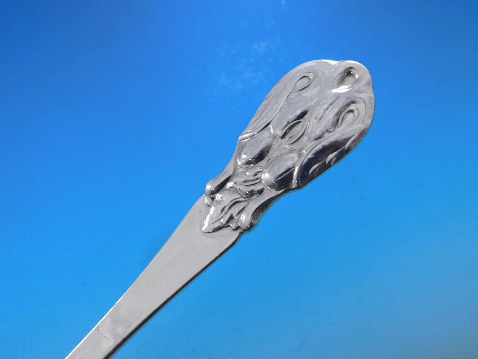 Carl Poul Petersen was born in Copenhagen in 1895, and from the age of 13 had apprenticed under one of the very the best in silver, Georg Jensen, in his workshop for the necessary 5 year period. It was during these formative years that he developed