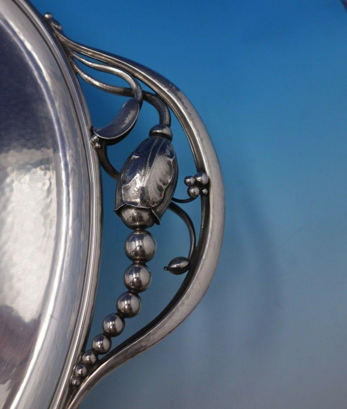 Blossom by Georg Jensen Set da caffè in argento sterling 4 pezzi #2D/#2F '#4955' in vendita 3