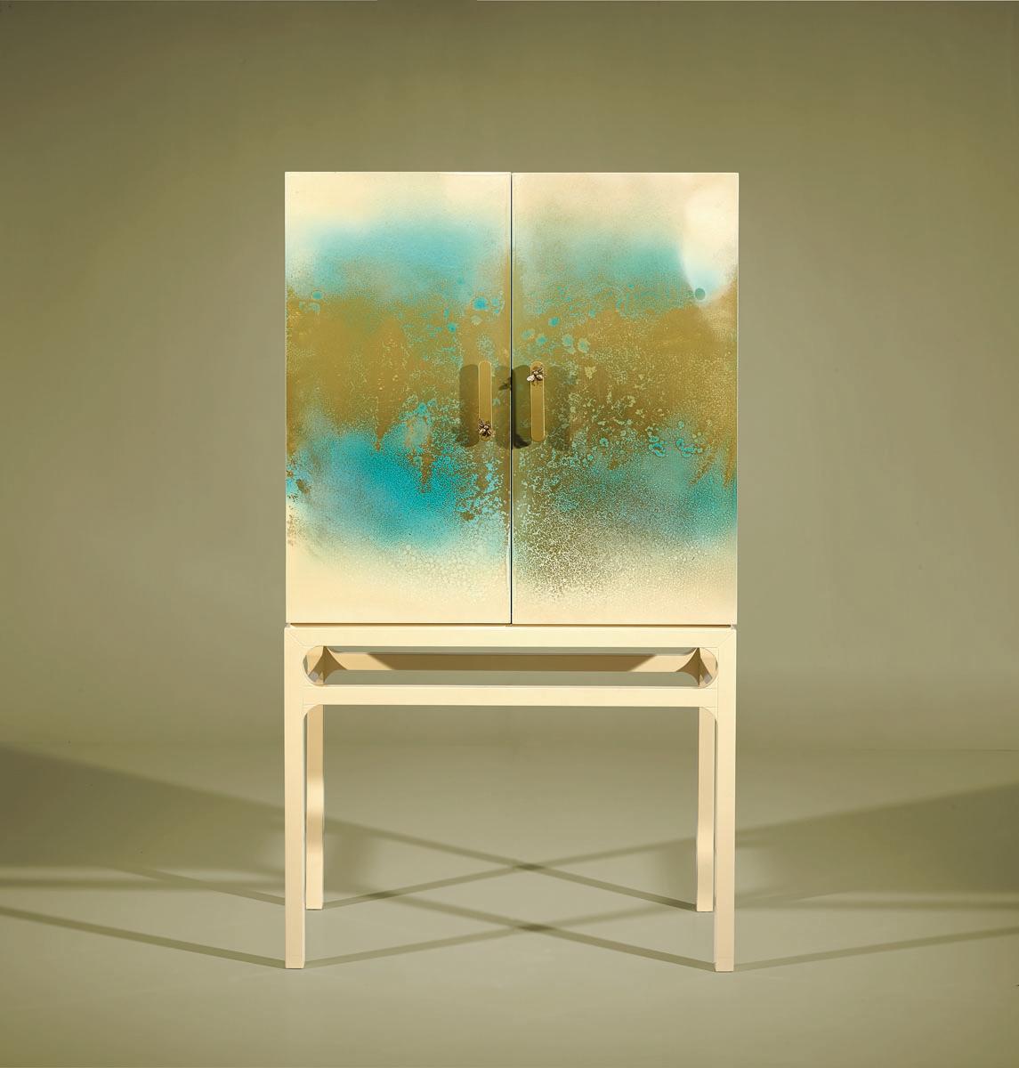 Blossom Contemporary Bar Cabinet by Luísa Peixoto For Sale 5