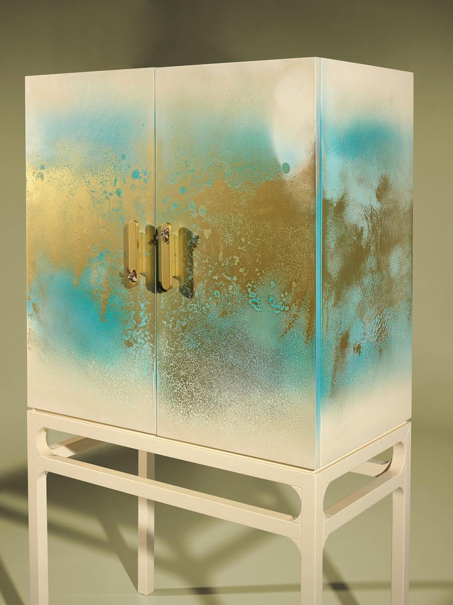 Blossom Contemporary Bar Cabinet by Luísa Peixoto For Sale 7