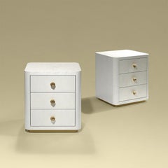 Blossom Contemporary and Customizable Bedside Table by Luísa Peixoto