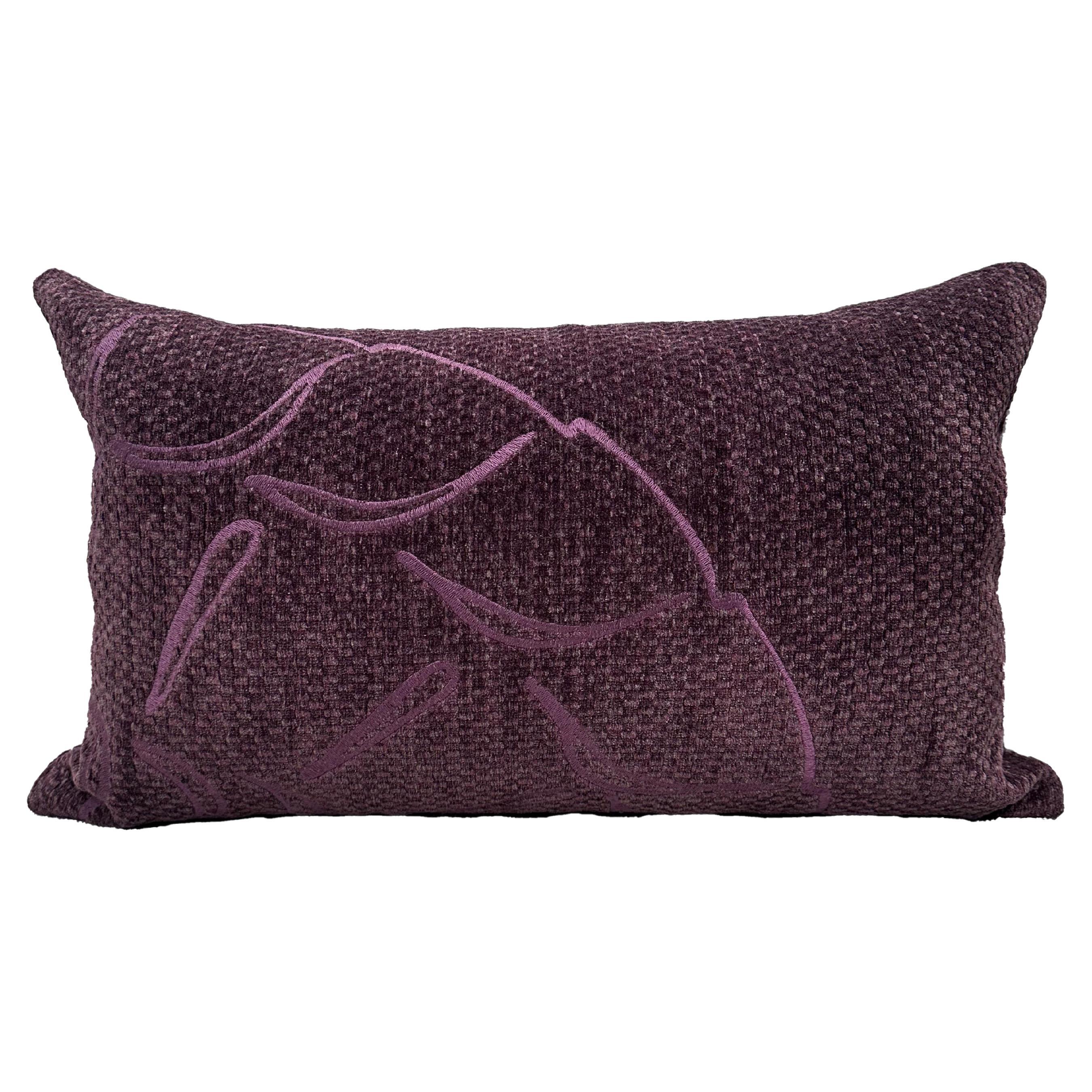 Blossom Cushion Mauve 30×50 For Sale