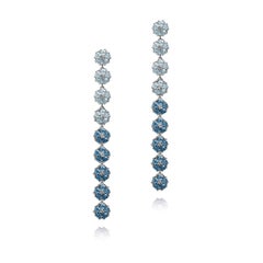 Blossom Gentile Ombre Chandelier Earrings, Lavender and Amethyst Gemstones