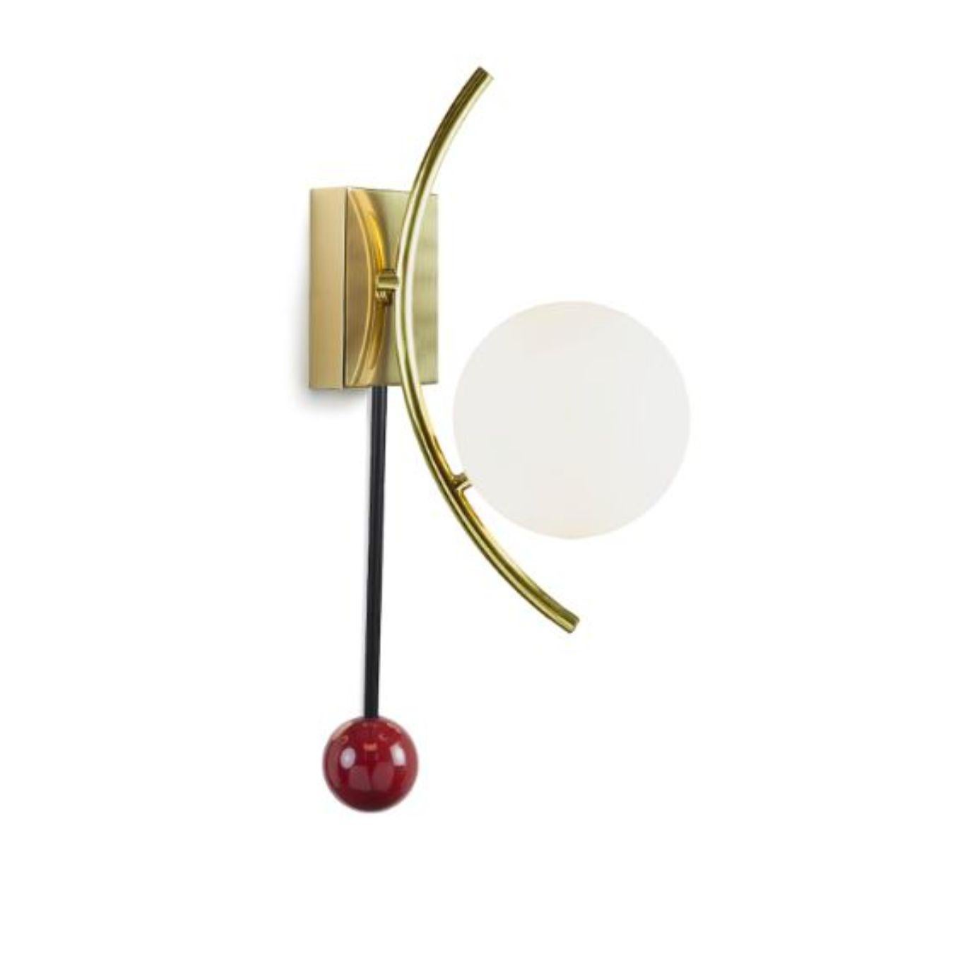 Modern Blossom Helio Wall Lamp by Dooq For Sale