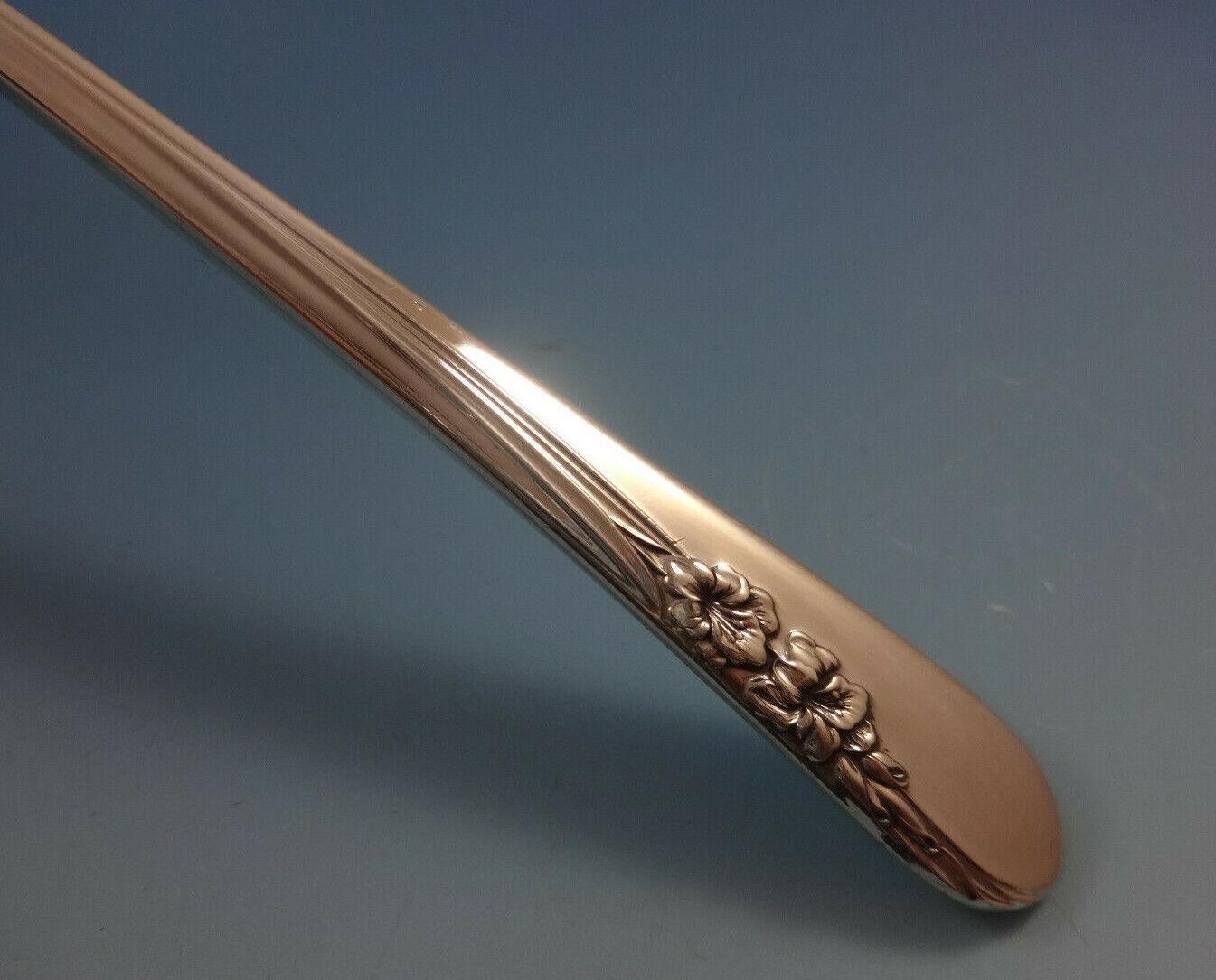 Servicio de cubiertos Blossom Time by International Sterling Silver Juego de 8 cubiertos 50 piezas en venta 1