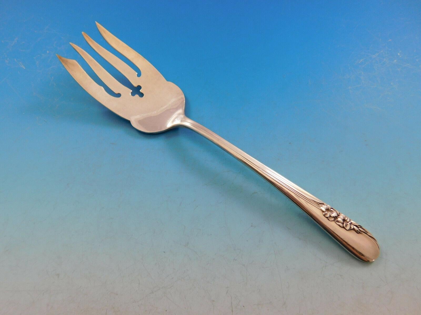 8 services de couverts en argent sterling Blossom Time par International, 58 pièces en vente 1