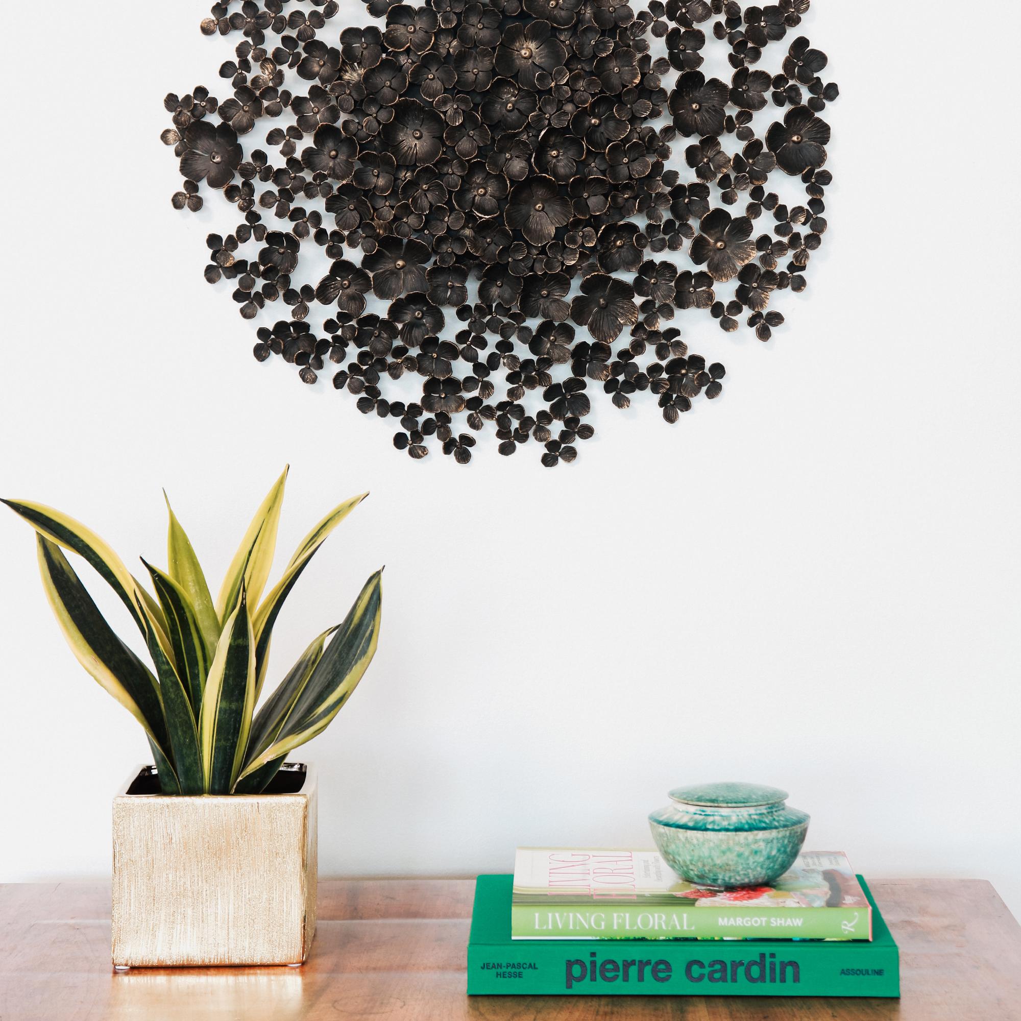 American Blossom Wall Sculpture For Sale