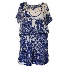 Emilio Pucci Conjunto de blusa y pantalón corto talla 42