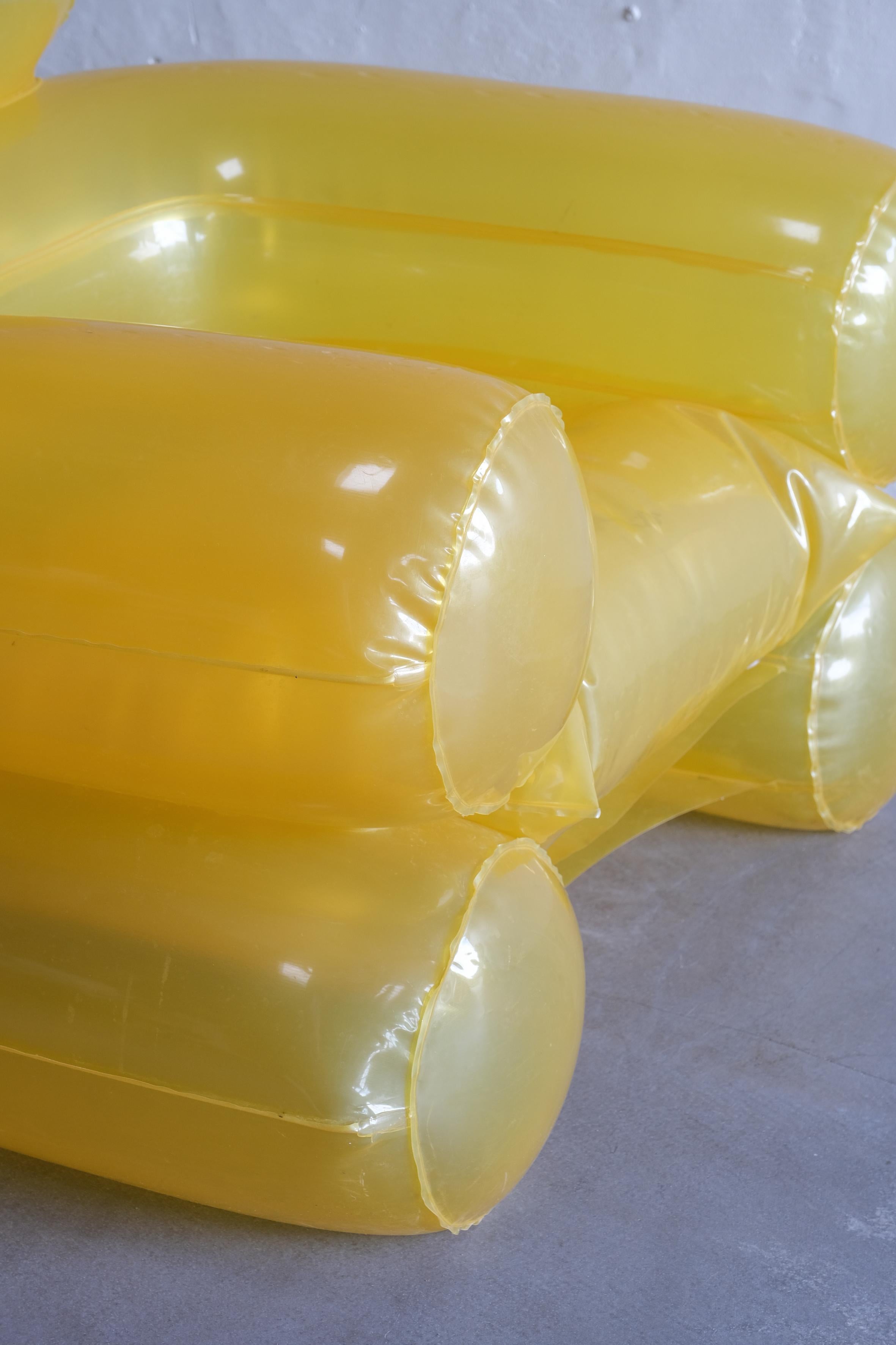 Inflatable 'Blow Chair' by Jonathan de Pas 1960, outdoor or indoor  For Sale 1