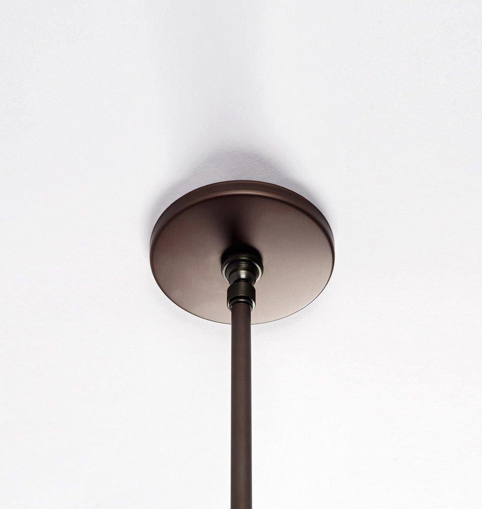 Blow Pendant in Black by Lindsey Adelman for Roll & Hill In New Condition In Los Angeles, CA