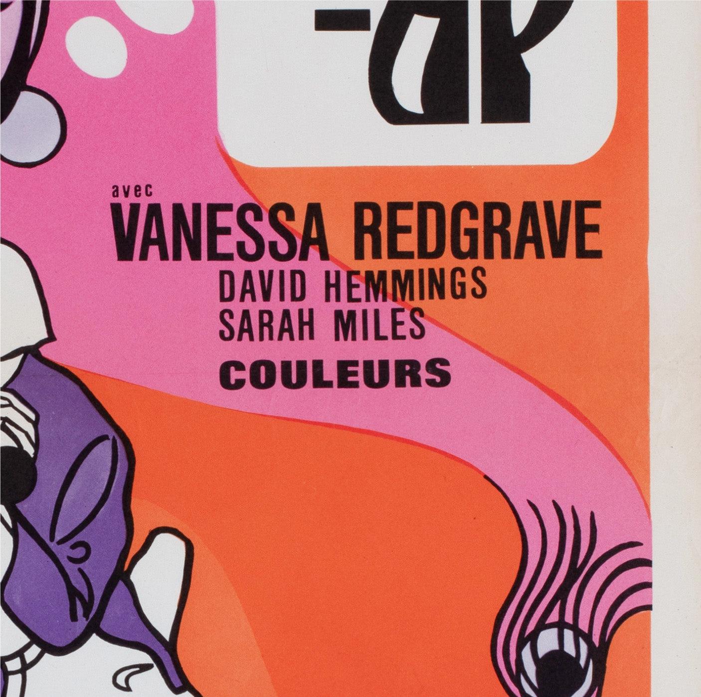 Blow-up 1966 Belgian Film Poster, R. Delheux For Sale 1