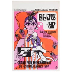 Blow-up Cartel de película belga de 1966, R. Delheux