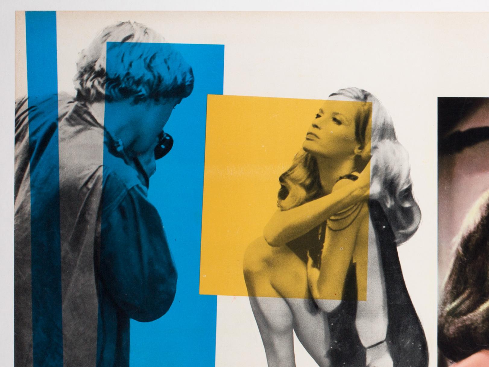 Affiche originale du film italien Photobusta pour le classique d'Antonioni de 1966 