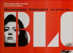 "Blow-up" 1967 UK Spezial-Werbefilmplakat