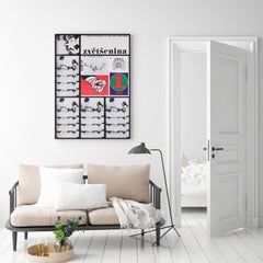 Blow up 1968 Czech A1 Film Poster Milan Grygar