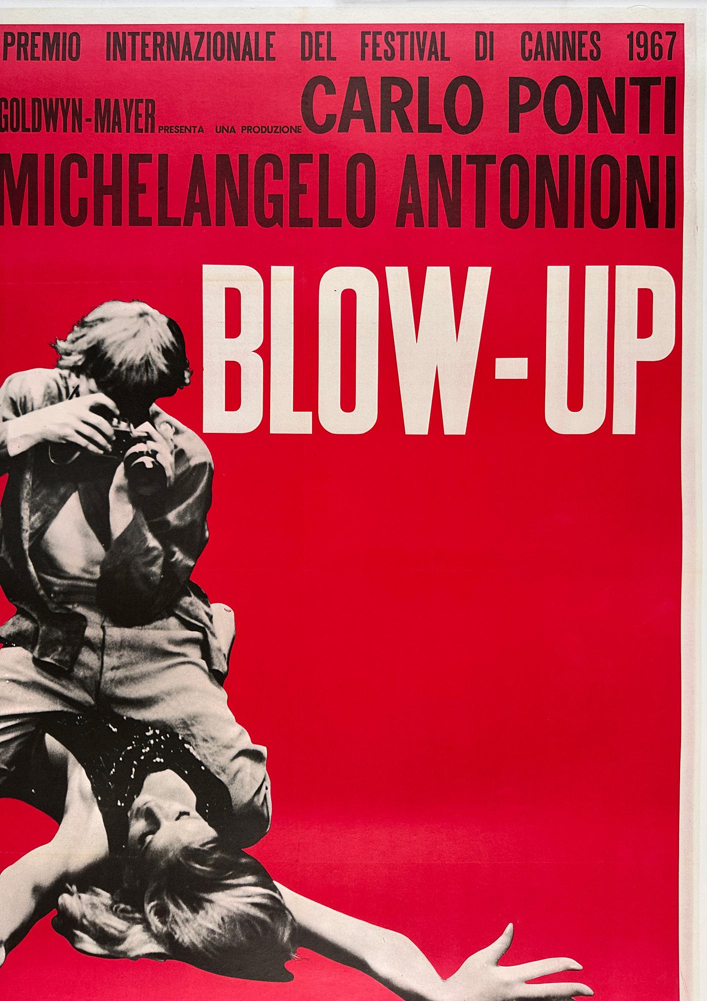 XX secolo Poster cinematografico originale di BLOW-UP 1970'S in vendita