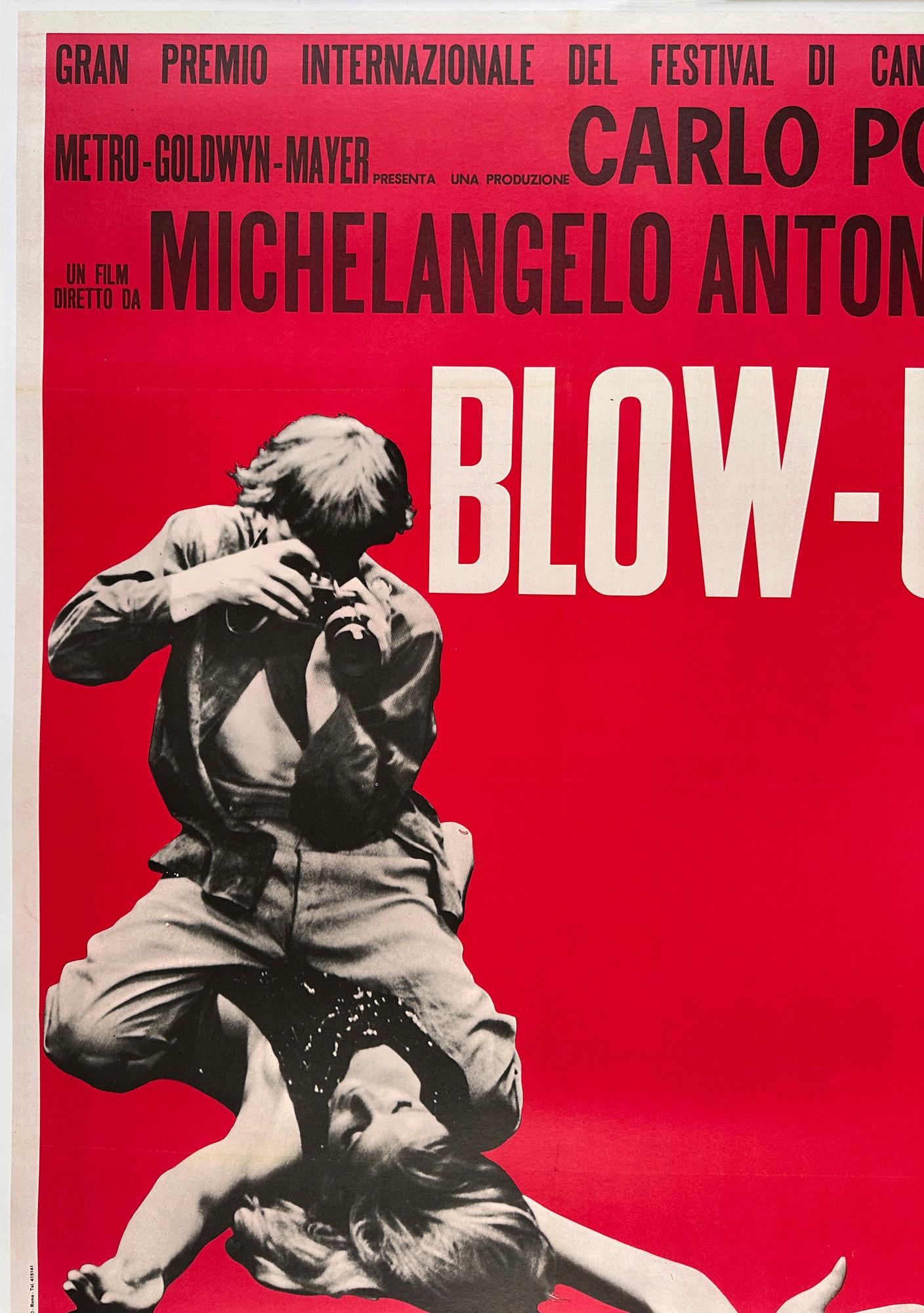 Lino Poster cinematografico originale di BLOW-UP 1970'S in vendita