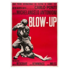 Affiche d'origine du film italien BLOW-UP des années 1970
