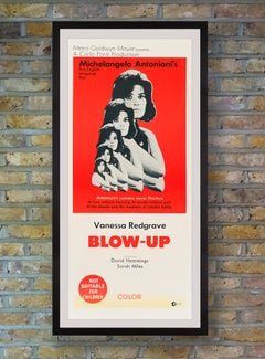 "Blow-Up" Australian Daybill Movie Poster, 1967