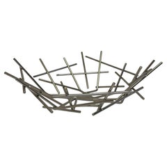 Blow Up Basket in Stainless Steel by Fernando and Humber Campana for Alessi