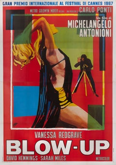 "Blow Up" Original italienisches Filmplakat