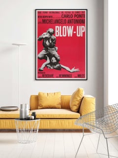 'Blow-Up' Original Vintage Movie Poster, Italian, 1970s