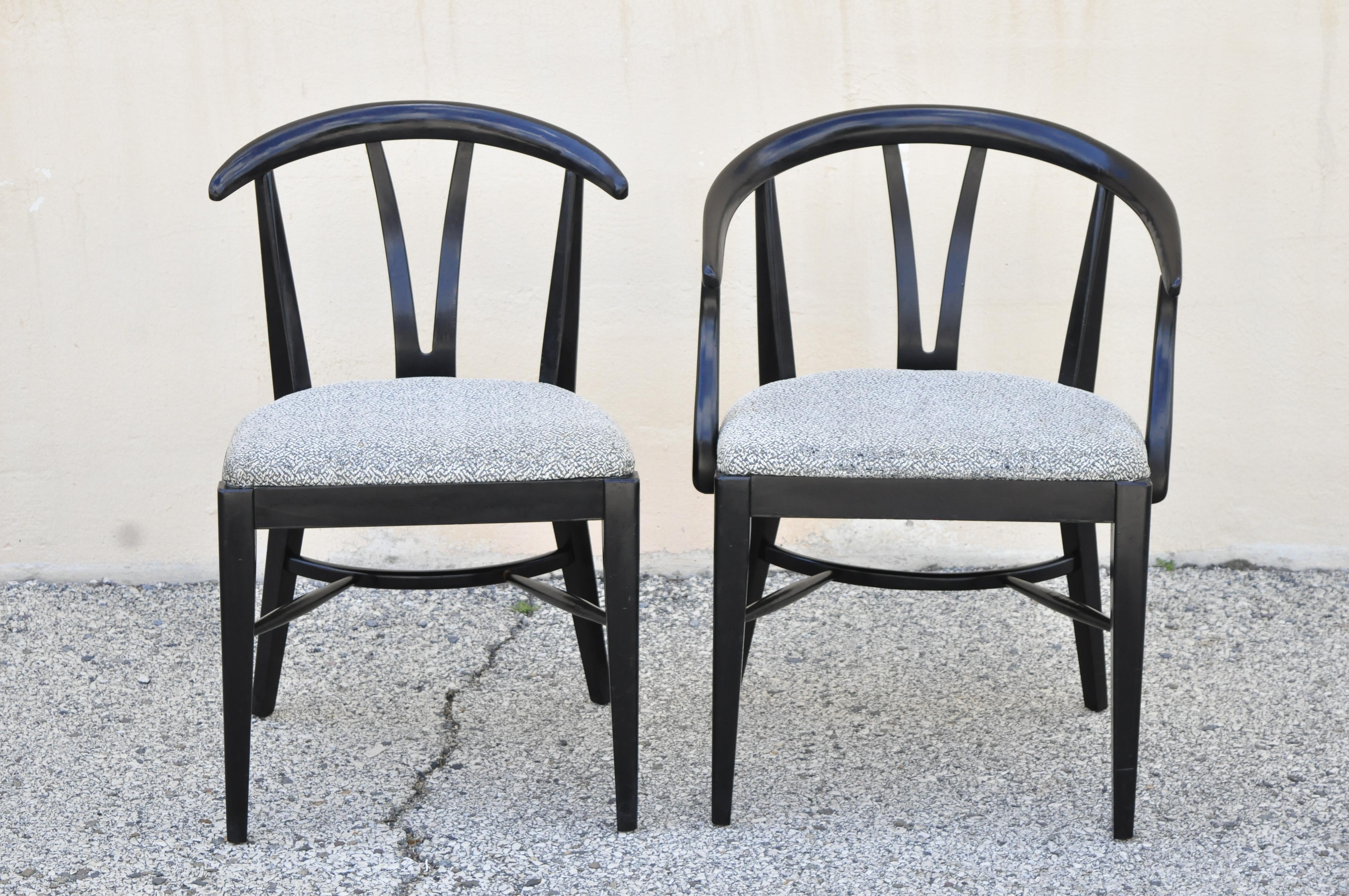 black wishbone chairs set of 6