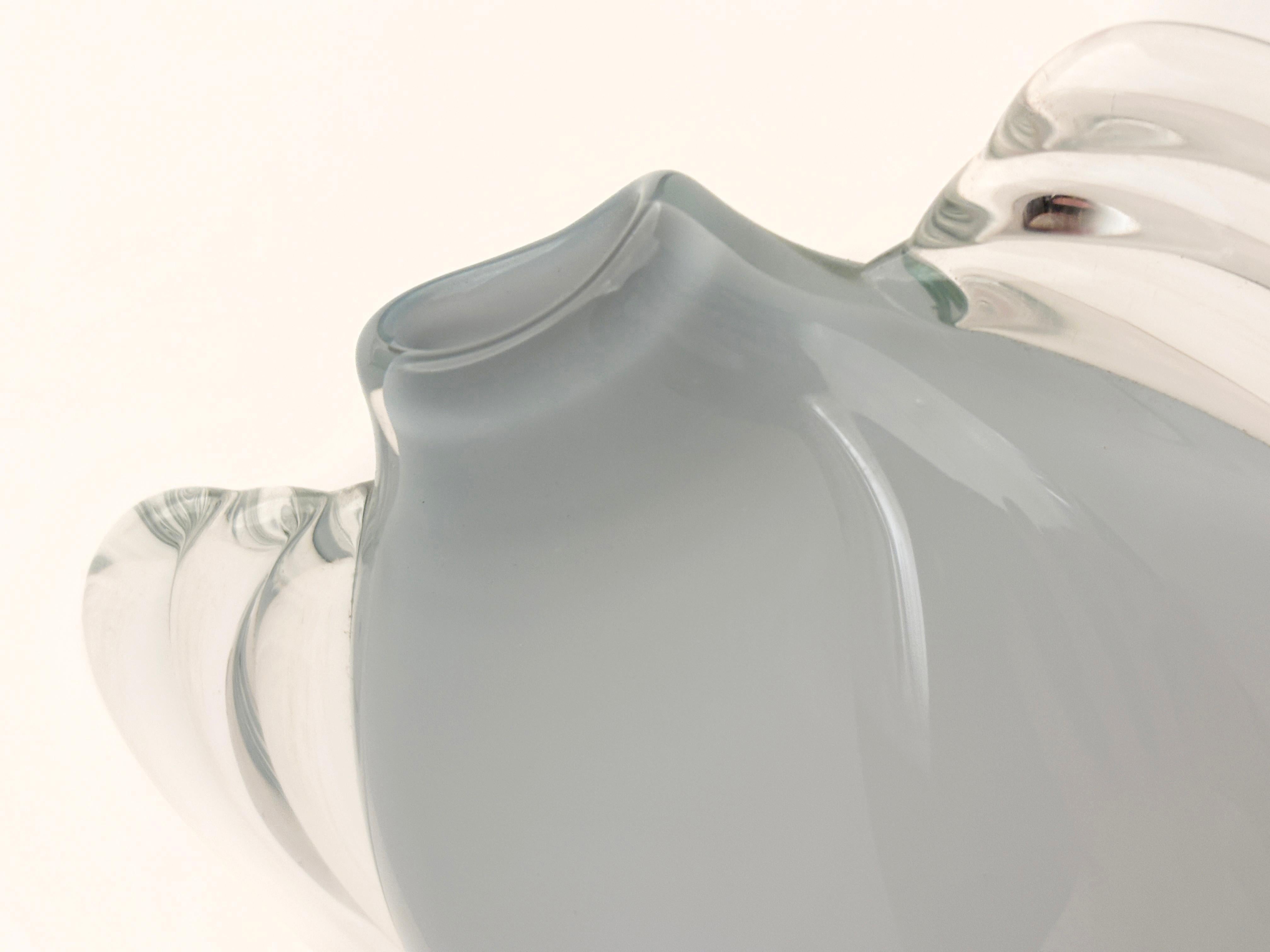 Vase en verre d'art soufflé par Thomas Buechner pour Vitrix Hot Glass Studio en vente 4