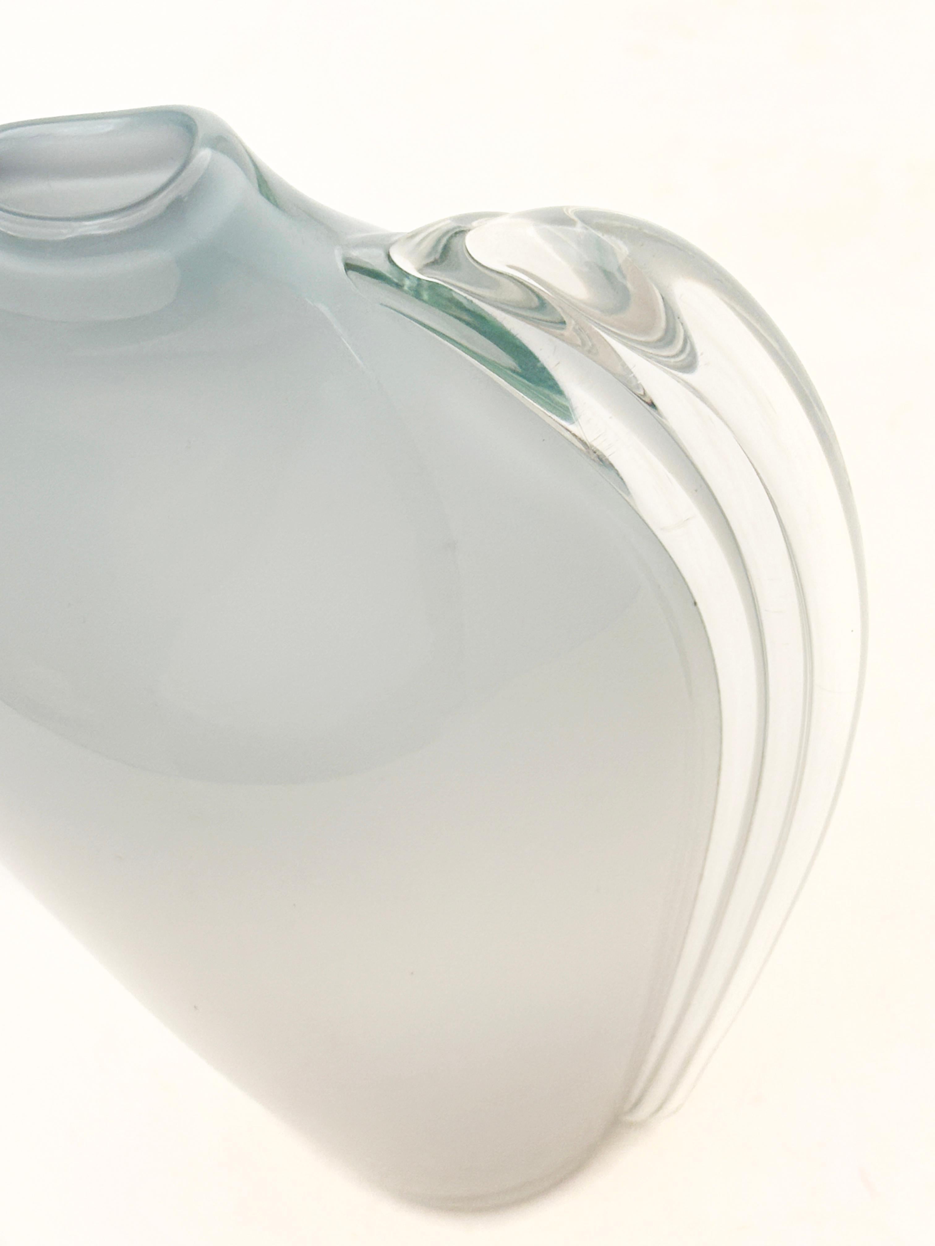 Vase en verre d'art soufflé par Thomas Buechner pour Vitrix Hot Glass Studio en vente 8