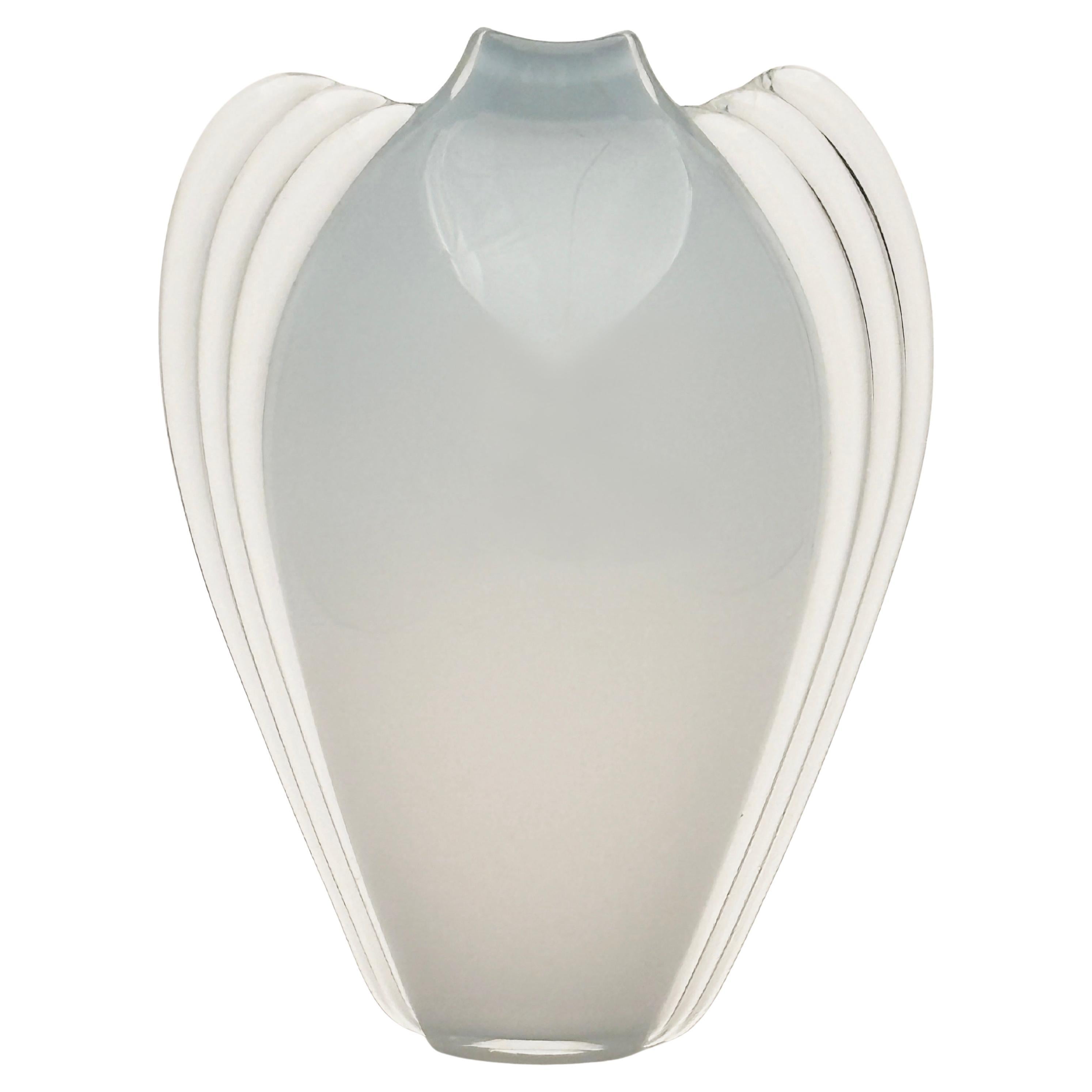 Vase en verre d'art soufflé par Thomas Buechner pour Vitrix Hot Glass Studio en vente