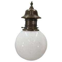 Blown Glass Ball Lantern