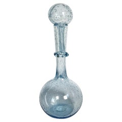 Blown glass bottle, Biot, France, 1970