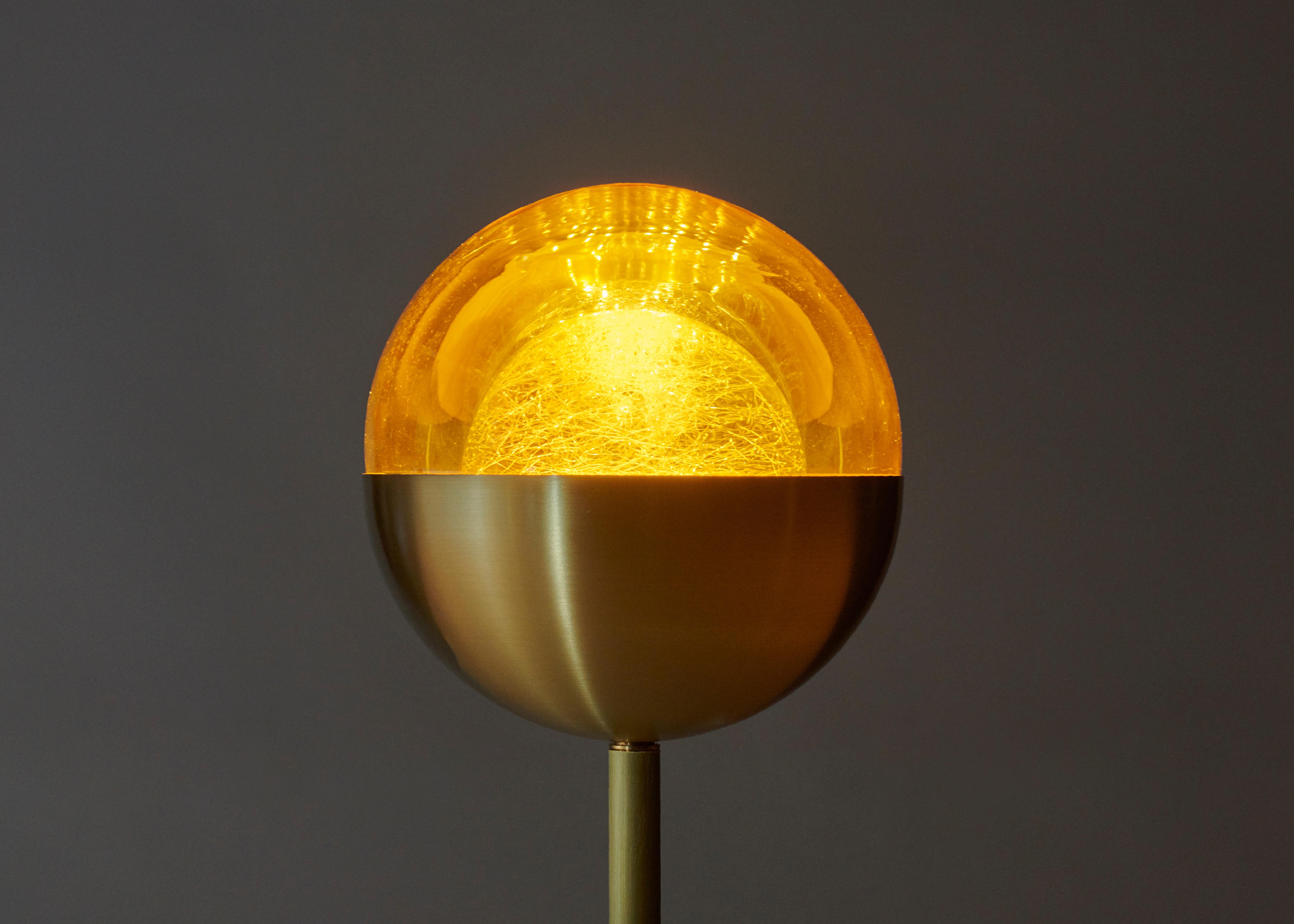Bloom Stehlampe aus geblasenem Glas von Shakuff (Moderne) im Angebot