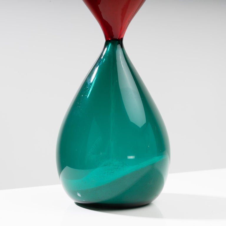Blown Glass Hourglass 'from the Clessidra Series' by Paolo Venini, Italy In Good Condition For Sale In Brussels, BE