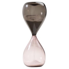 Blown Glass Hourglass ''from the Clessidra Series'' by Paolo Venini, Italy