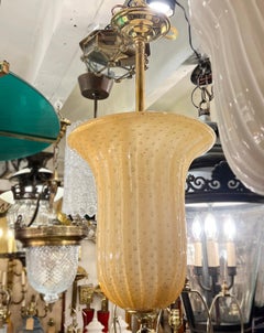 Blown Glass Italian Lantern