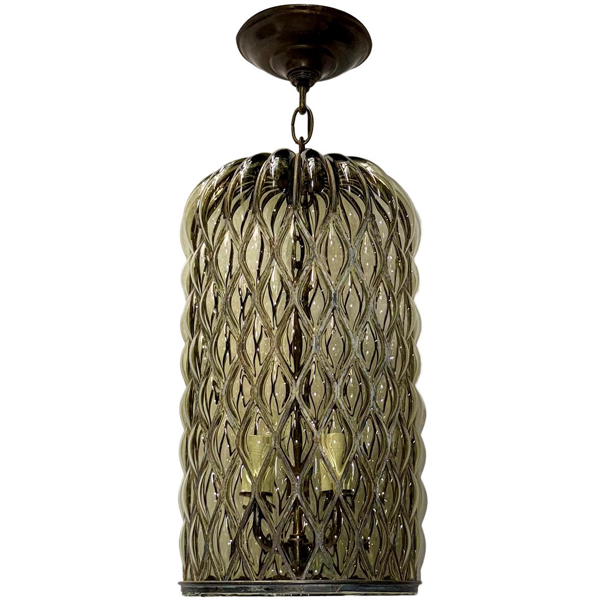 Laterne aus geblasenem Murano-Glas (Italienisch) im Angebot